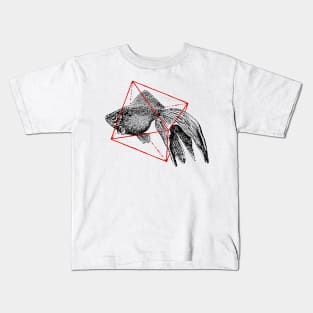 Fish in Geometrics Kids T-Shirt